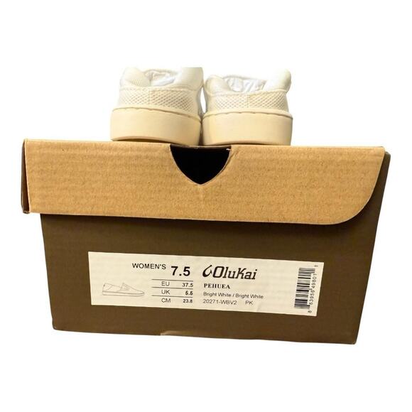 Olukai Pehua Mesh Loafer White NEW Women size 7.5 - Picture 6 of 8